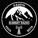 Summit Radio mountain and antenna logo